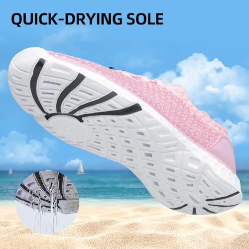DOUSSPRT Women's Water Shoes Quick Drying Sports Aqua Shoes3