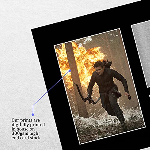 HWC Trading Jeremy Renner Printed A4 Signed Autograph Hawkeye The Avengers Play Picture Photo Print - Het Grote Idee Van… - Afbeelding 5