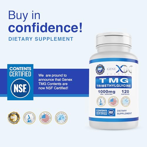 Genex Formulas TMG 1000mg Capsules
