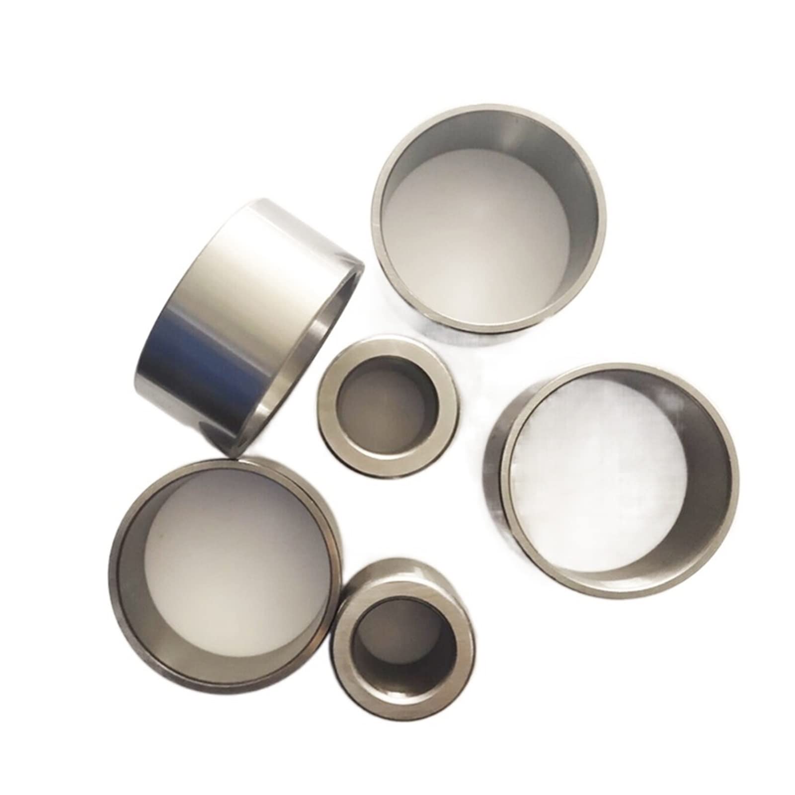 2 pz Cuscinetto A Rullini Anello Interno Manicotto in Acciaio Diametro Interno 8 10 12mm Diametro Esterno 13 14 15 16 18 20 22(8x10x10)