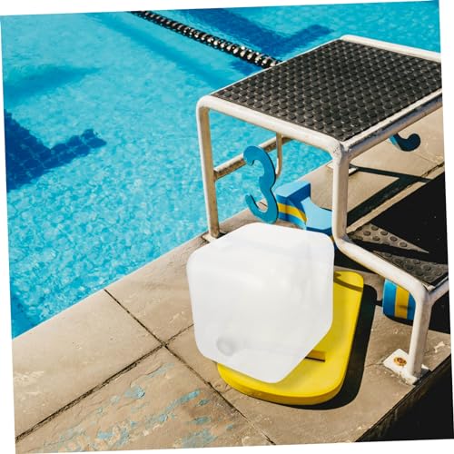 2 bolsas con peso para escalera de piscina de plástico miniatura 2