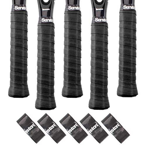 Image of Senston Overgrips Pack of 5 Squash Racquet Grips Tennis Badminton Pickleball Racket Grip Tape