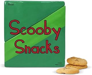 6005993 Scooby Doo Ceramics Snacks Box Cookie Jar, 8 Inch, Green