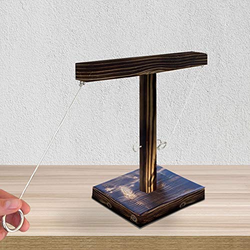 image for Kidyawn Ring Toss Games for Adults, Handheld Games with Shot Ladder Bu