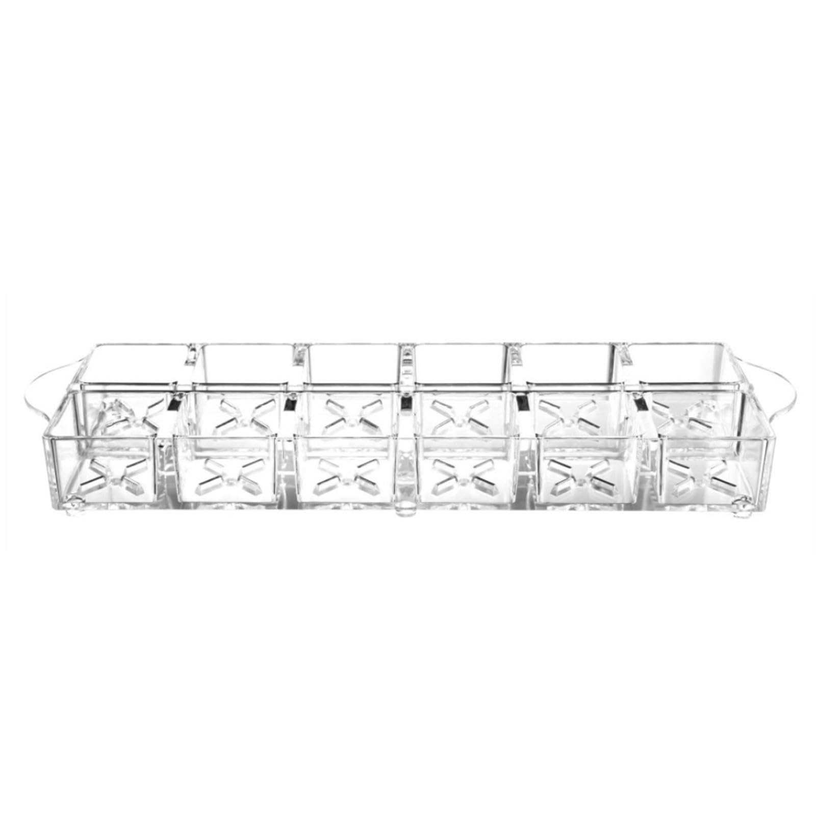 Woedpez Easy Clean AS/PMMA Vertical Stand Space Efficient Holder Modern Tool Setup Clear AS PMMA Storage Rack