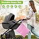 Huiguli wasserdichte Stoffwindeln Nasstaschen, 3 Stück Wiederverwendbare Wetbag, Große Wet Dry Cloth Windeltasche mit Reißverschluss für Baby Schwimmen, Reisen, Fitnessstudio(GrüN Blau Rosa)