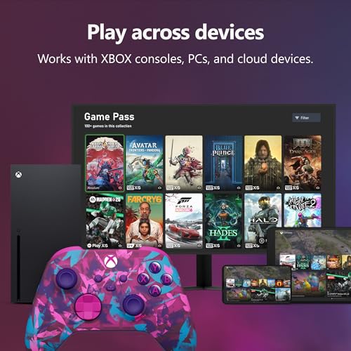 Image of Xbox Wireless Gaming Controller | Heart Breaker Special Edition | Console, PC, and Cloud Devices | Textured Grip | Wireless, Bluetooth, USB-C Connectivity
