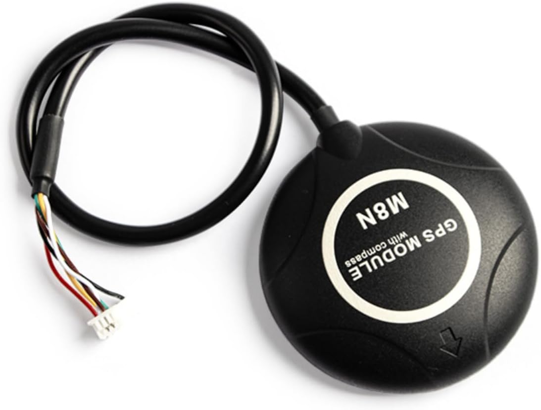JeeFly M8N GPS Module Built-in Compass with GPS Antenna Mount for Pixhawk Flight Controller,GNSS Receiver,Support GPS GLONASS Galileo BeiDou for FPV Drones RC Robots