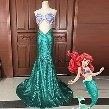 【新品未使用】マネキン付きリトルマーメイド アリエル ウィッグ 仮装 Disney アリエル ウィッグ 子供用 Ariel Deluxe Child Wig