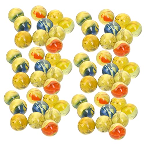 BESPORTBLE Rolling Beads Game Marbles Set of Glass Balls for Boys and Girls Marble Sets Ideal for Hydroponic Plant Decorations