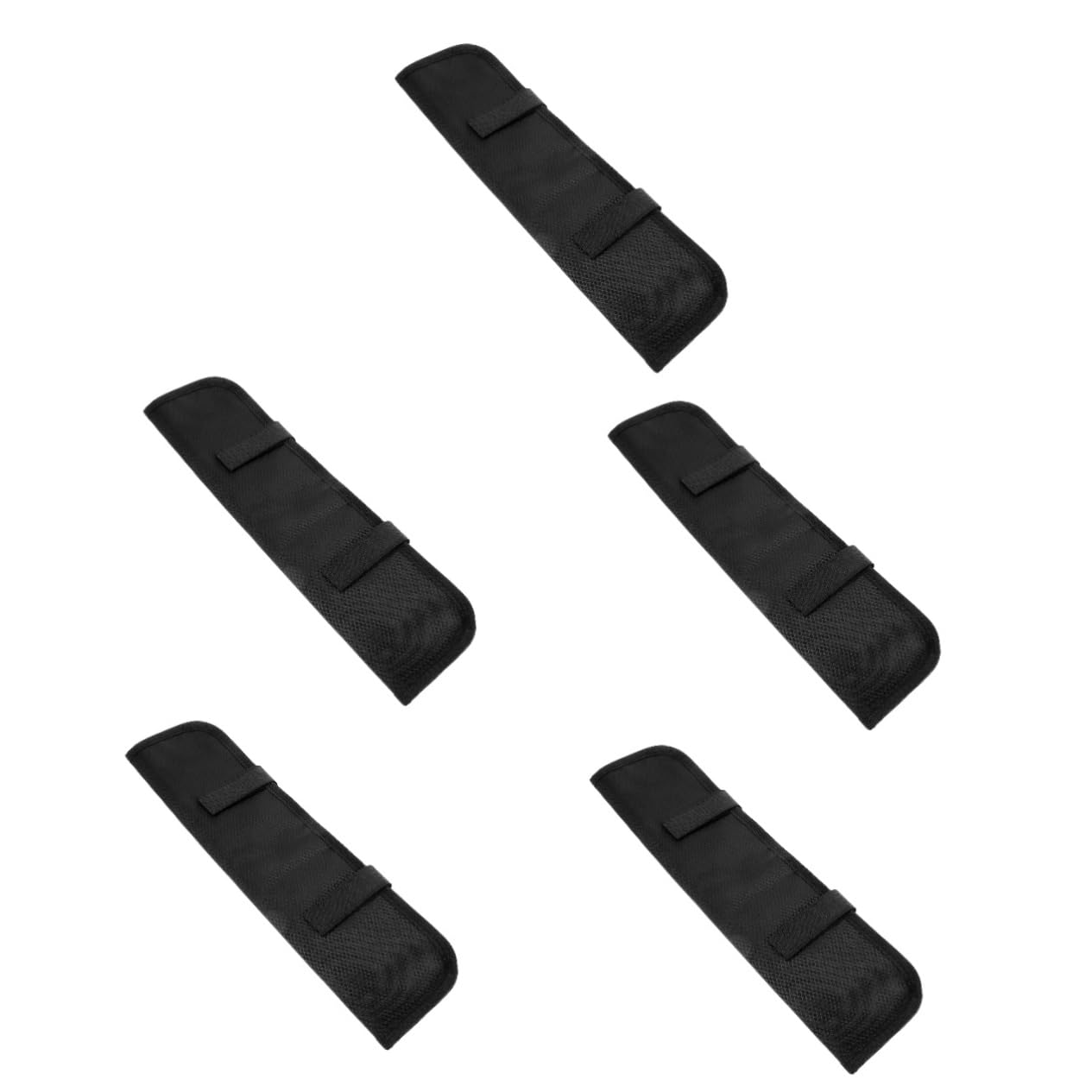 Baluue 5stücke Haarglätter Und Lockenstab Aufbewahrungstasche Hitzebeständiger Schutz Vielseitige Reisetasche Für Haarstyling-werkzeuge Robustes Canvas-material Für Friseure Und