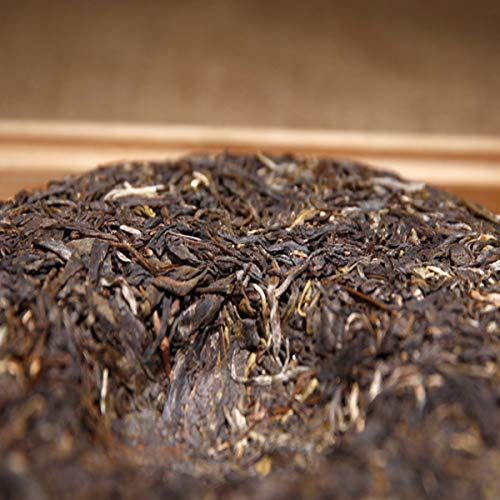 通用 Raw Puer Tea Té para Tarta PU-erh de principios de Primavera 357g Bebida Saludable de té Verde Puerh - Imagen 6