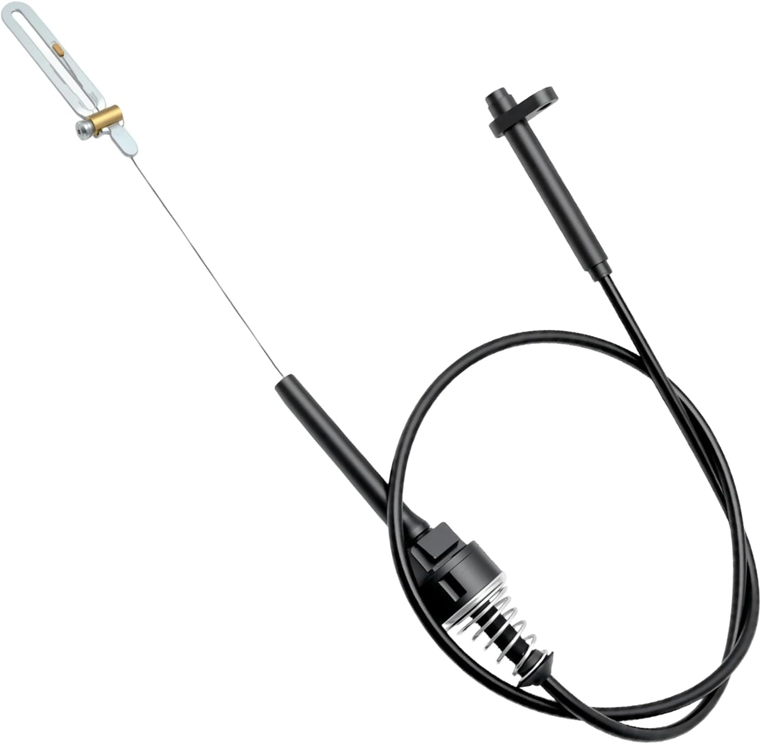 Stainless Steel Transmission Kickdown Bracket Kit Compatible with TH350 Transmission Cable Universal Automotive Engine Replace for KD-2350U