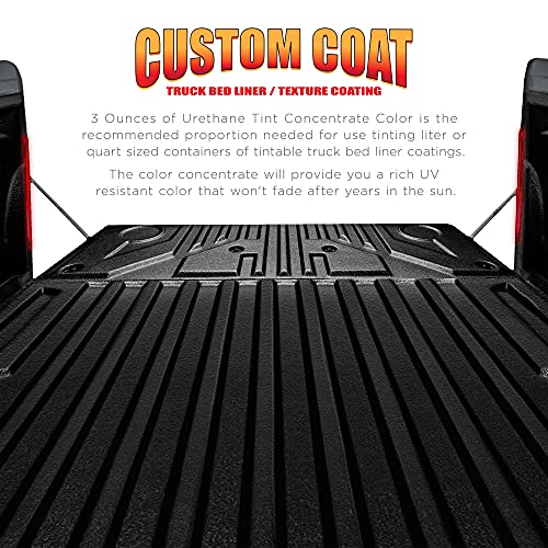 Image of Custom Coat 3 Ounce, Black Metallic, Bed Liner Tint Concentrate