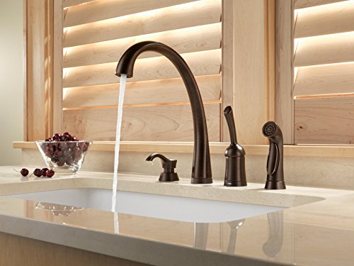 Delta Faucet Pilar Kitchen Soap Dispenser for Kitchen Sinks, Venetian Bronze RP50781RB - image 4