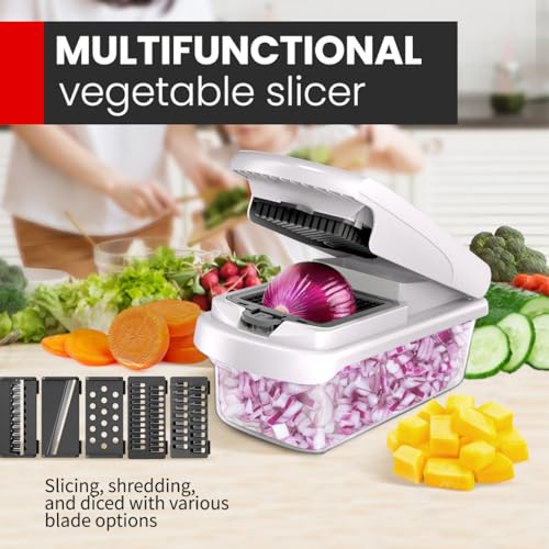 Cortador y rallador multifunción 15 en 1 para verduras miniatura 3