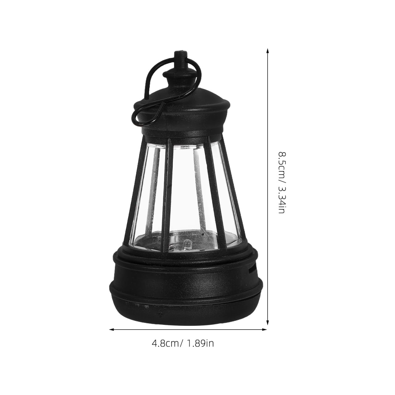 POPETPOP Outdoor Solar Lantern Animal Lantern with Resin Design Hanging Garden Solar Lights for Decorative Ambient Lighting Waterproof Garden Lamp for Patio and Yard - Image 3
