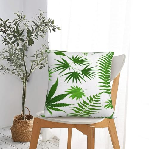 Housses de coussin 60x60 gris vert pour protéger et rénover le canapé