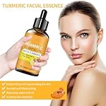 Vitamin C Turmeric Face Oil, Turmeric Facial Oils for Face Anti aging, Reduce Wrinkles & Fine Lines, Firming Skin, Dark Spot Remover, Even Skin Tone, Hydrate Dry Skin, Enhanced Skin Barrier - Image 3