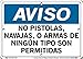 Vestil Notice SignSI-N-28-C-AC-130-S 28 14.5X10.5 Alum COMP .130 Not an Exit NO ES UNA Salida