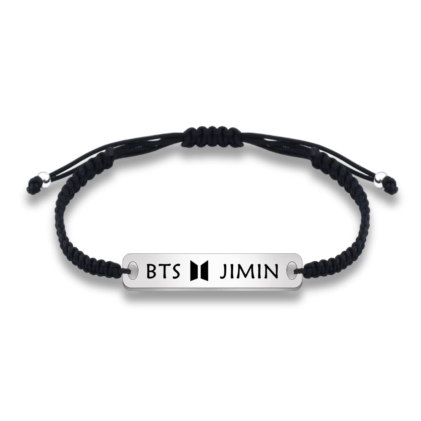 YLWJSPKpop Star Charm Bracelet Braided Rope Bracelet Set Love Yourself Army Bracelet Kpop Music Fans Gift Inspirational Gift