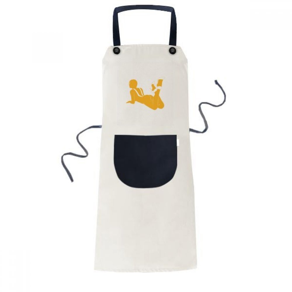 Tablier de cuisine avec poche ajustable pour éviter les taches de cuisson
