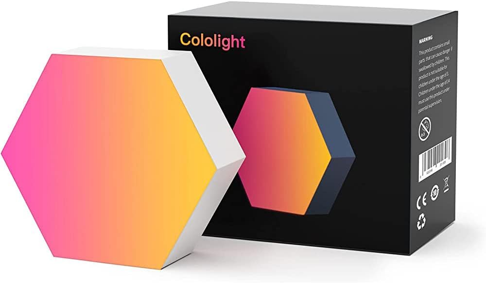 Cololight LS161 - WiFi Smart LED Light Kit 1 single unit (extension) - Light 16 Million Colors Smartphone Control - Works with Alexa Google Home