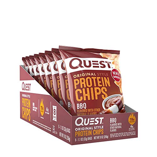 Image of Protein Chips - 19g Protein - Barbecue (8 Bags)