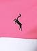 HOOD CREW Man’s Fashion Polo Shirts Short Sleeves Collared T Shirt Color Block Sports Golf Polos Pink S