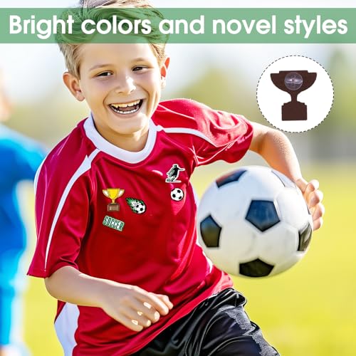 Image of Knitgrip 60 Pcs Football Softball Soccer Volleyball Baseball Enamel Pins Bulk Sport Trading Lapel Pin Senior Night Party Favors for Hat Shirt Backpack Sport Player Award Gift, 12 Style