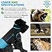dog armour PRO Protective Dog Harness Vest for Dogs – Shield Your Pet from Raptor and Animal Attacks – Adjustable, Choke Free, Waterproof, Reflective (Small, Blue)