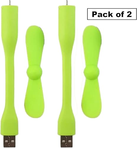 Miniatura 6 de Sokelinn-six Ventilador flexible USB, mini ventiladores de refrigeración portátiles alimentados por USB para banco de energía, portátil, PC,