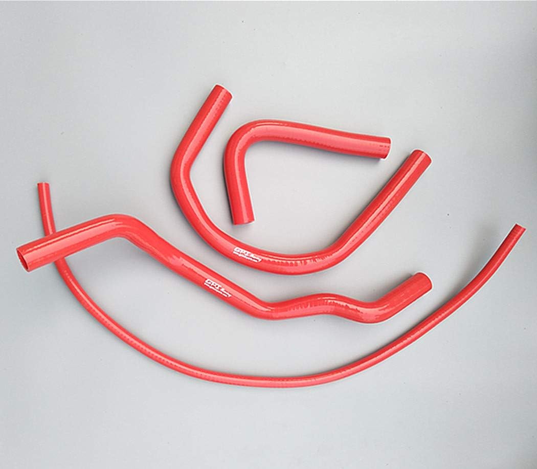 Aluminum Radiator + silicone hose for ATV Yamaha Banshee YFZ350 YFZ 350 1987-2006 (Red)