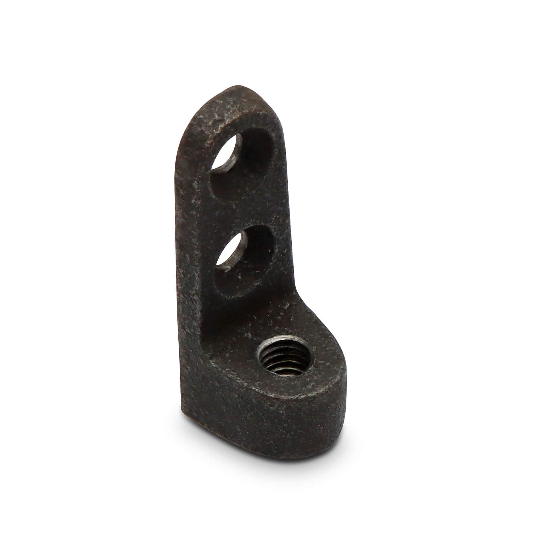 Paquete de 10 conectores industriales de barra de viga lateral, conector de haz de 3/8 a 16, carga máxima de 250 libras, hierro maleable (3/8 a 16)