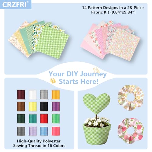Portable Sewing Machine with 28 PCS  - image 3