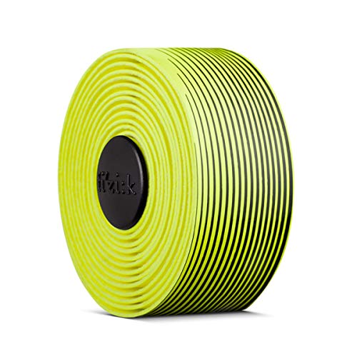 Ruban de guidon Fizik Vento Microtex Tacky jaune fluo 2 mm grip vélo de route