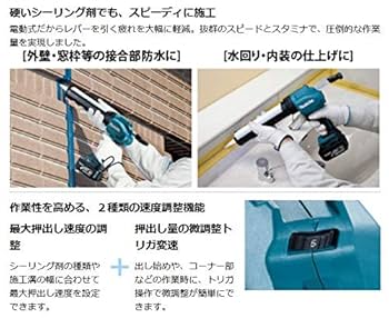 Amazon.co.jp: マキタ(Makita) CG180DZ 充電式コーキングガン