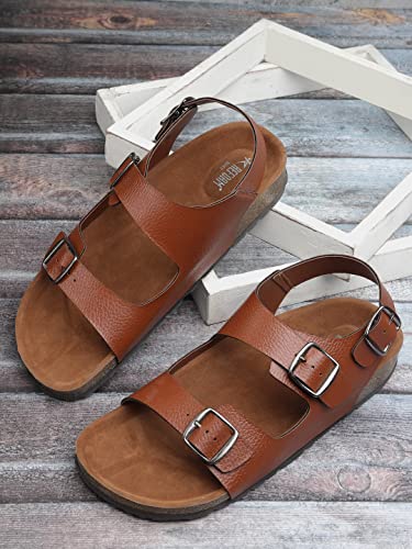 Image of REFOAM ORFMO-04 Men's Comfortable Slippers /Flip Flops Lightweight Flexible Arch Support Durable & Anti-Skid Daily Wear
