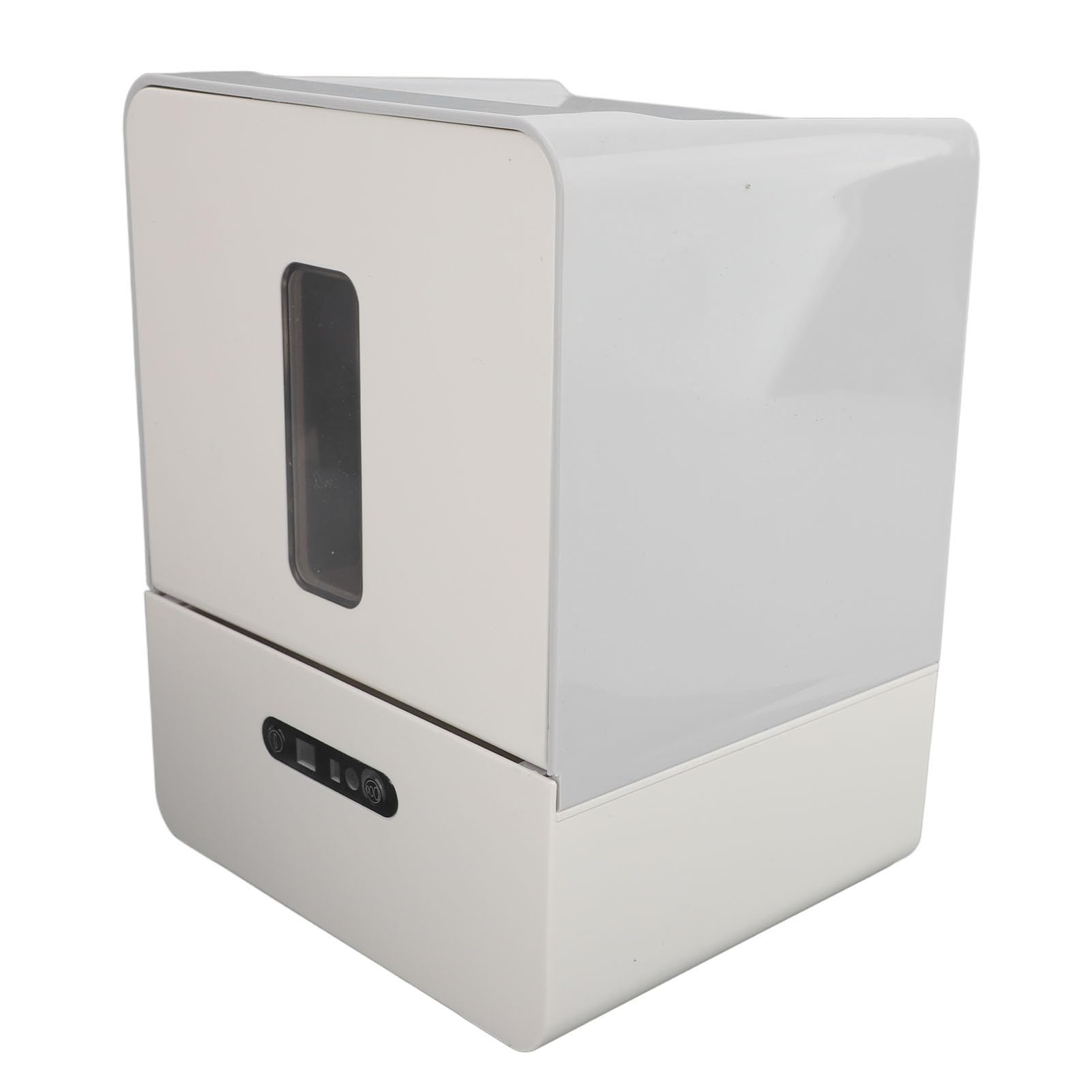 Sxhlseller Automatischer Papierhandtuchspender, Berührungsloser Elektrischer Rollenhalter Zur Wandmontage mit Nachtlicht für Badezimmer und Hotel, Einstellbare Längeneinstellungen in Grau (Grey)