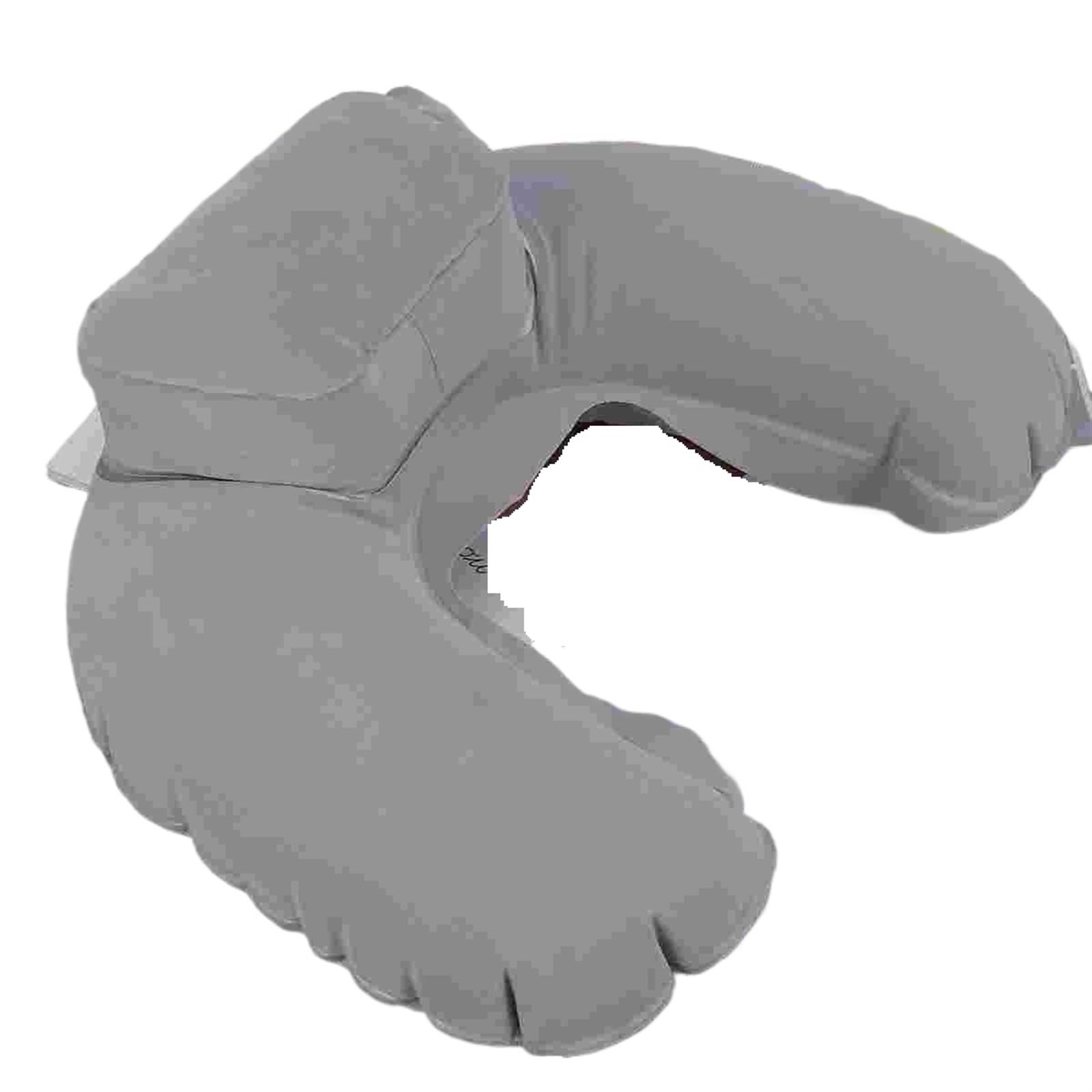 YShiuoL Neck Pillow Neck Pillow Sleeping Inflatable Travel U-shape Outdoor Ultralight(Grey)