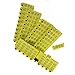 WMYCONGCONG 300 PCS 1-100 Number Plastic Livestock Ear Tag Animal Tag for Goat Sheep Pig + 1 PCS Ear Tag Applicator