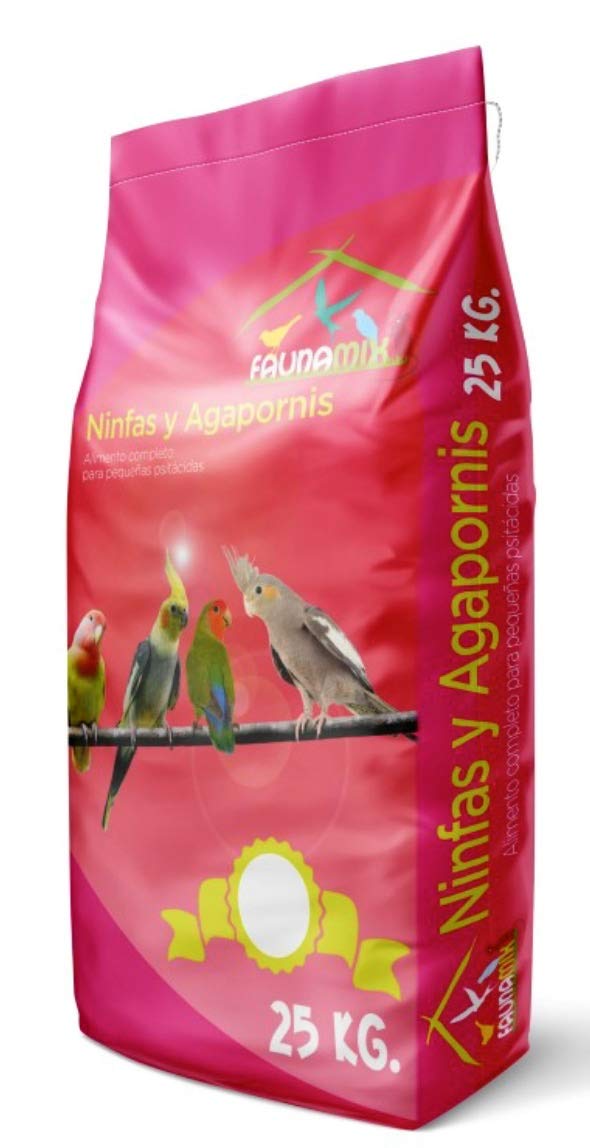 Alimento Ninfas y Agapornis 25 kg.