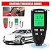 Thickness Gauge. HW-300PRO Digital Paint Thickness Gau Width Measuring High Precision Car Metal Coating Thickness Tester for Manufacturing .Industrial(Black)