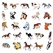 50 Pcs Horse Stickers, Vinyl Waterproof Stickers, 1.96-3.15 Inches Cute Horse Decals for Kids, Teens, Adults, Boys & Girls, Perfect for Water Bottles, Laptops, Scrapbooks