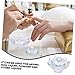 NOLITOY Unique Crystal Modeling Nail Art Cup Thick Base Manicure Supplies for Liquid Mixing