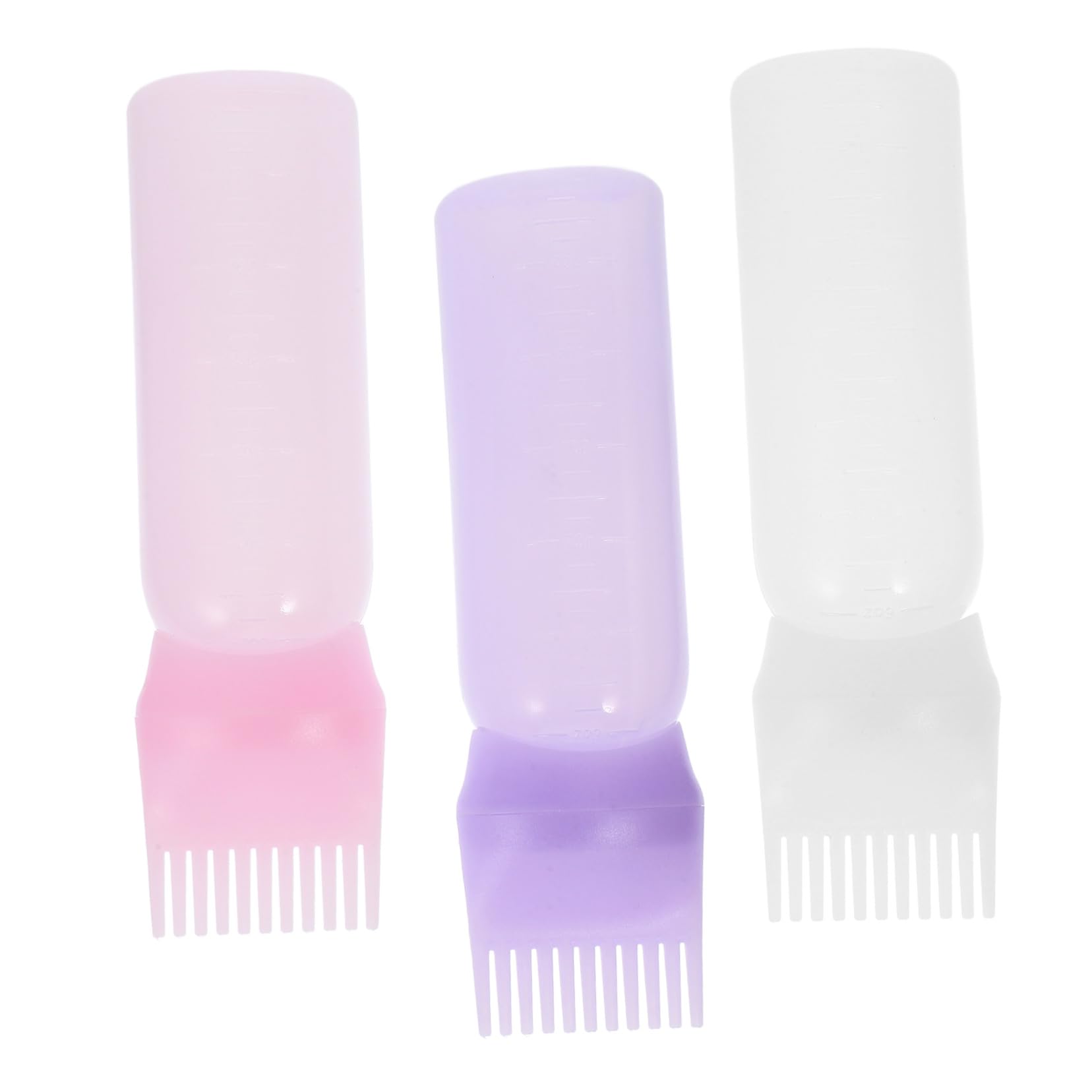 3 Stück Haarfärbemittel mit Kamm, Applikator, 120ml Abs