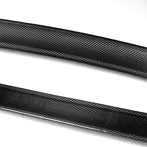 DriftX Performance Rear Window Roof Visor Spoiler Wing Body Kit Fit for Compatible with 2008-2023 Dodge Challenger, 100% Real Carbon Fiber, Window Roof Visor Body Kit Lid