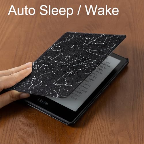 Image of CoBak Case for 7 inch E-Readers - All New PU Leather Cover with Auto Sleep Wake Feature for E-Readers 2024 Released