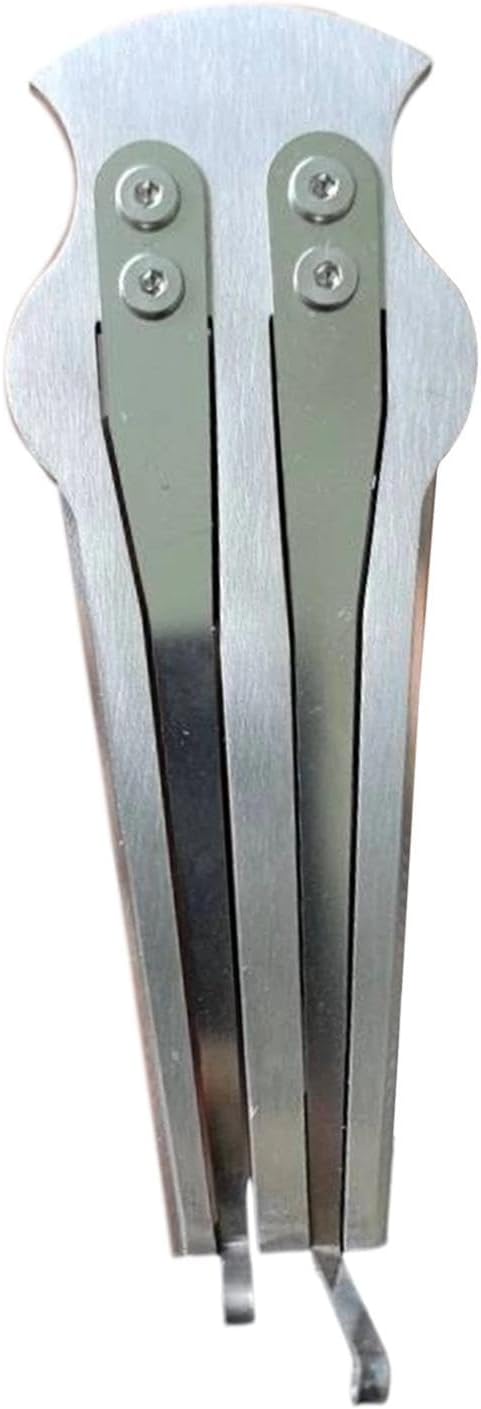 harayaa Jaw Harp Mouth Musical Instrument Maultrommel Folk Sound Metal Portable Ethnic Style Easy to Play Suitable for Beginners Adults Kids Gift, Style E