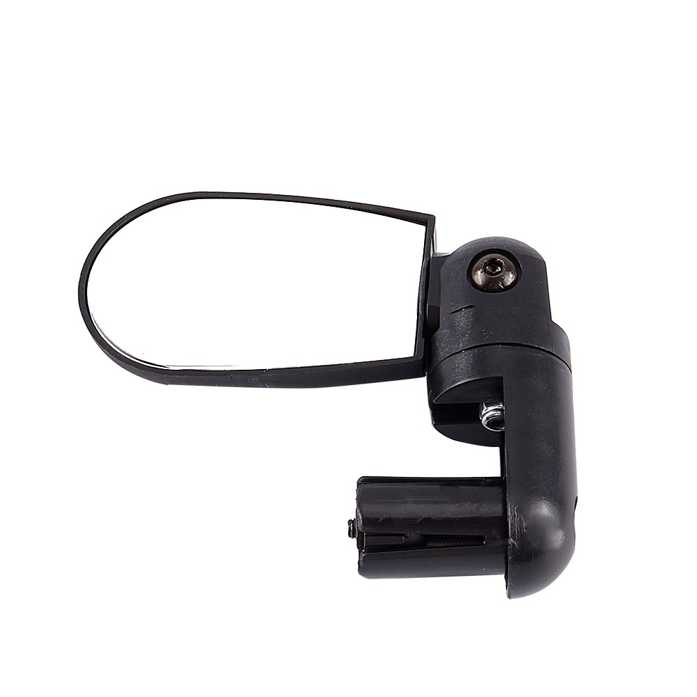 VGEBY Mirror, Adjustable Flexible 360 Rotation Handlebar Rearview Mirror for Mountain Road Fixed Gear Rear View Mirror Handlebar Mount End Mirror
